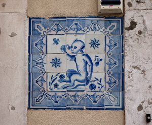 Azulejo, Lissabon, Portugal
